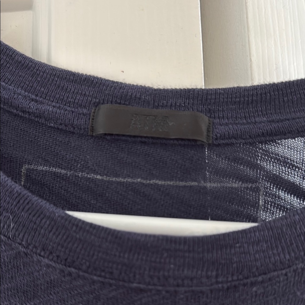 ATM Anthony Thomas Melillo Navy Short Sleeve Tee